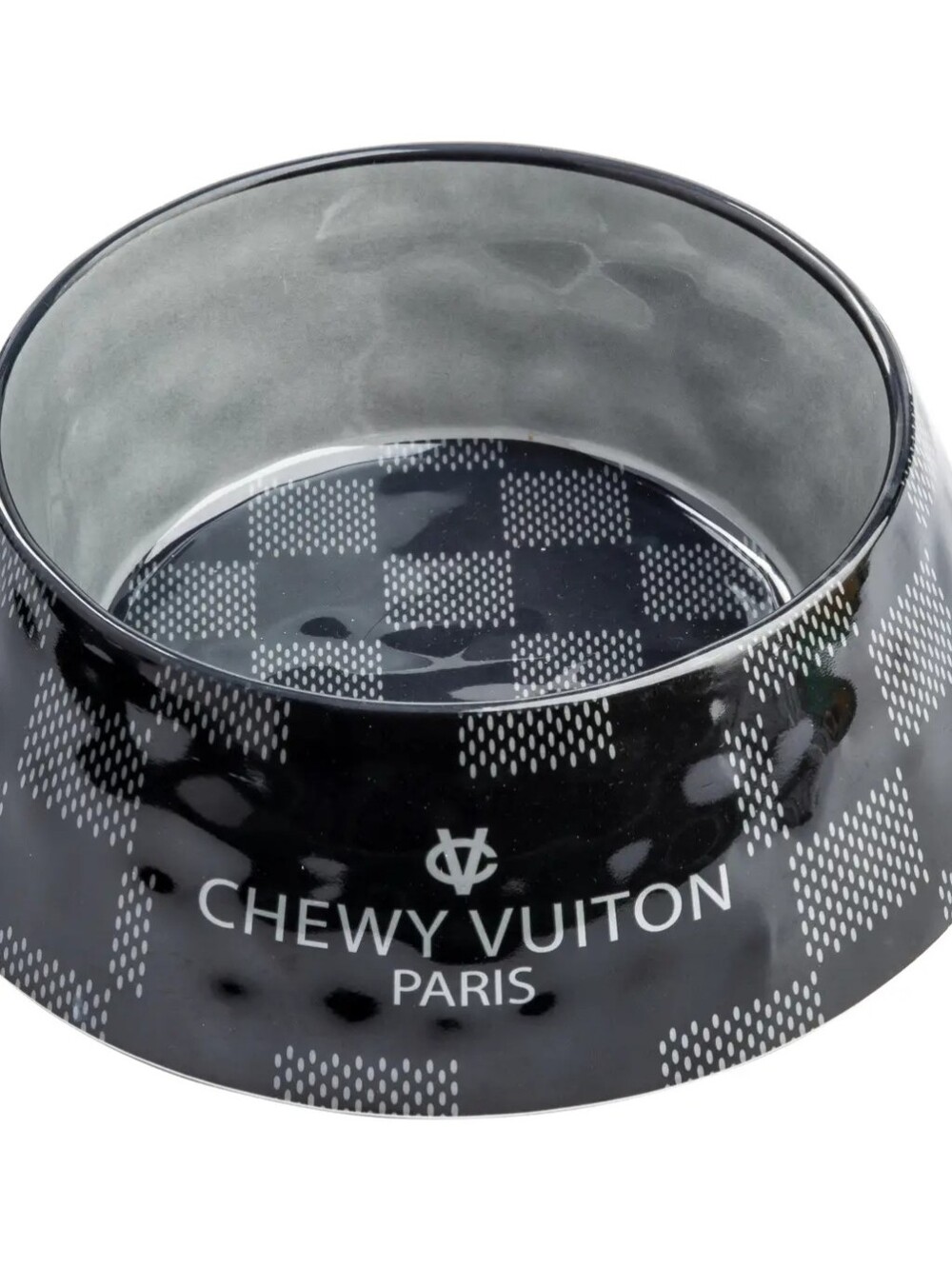 NWT Chewy Vuiton Pet Food Bowl